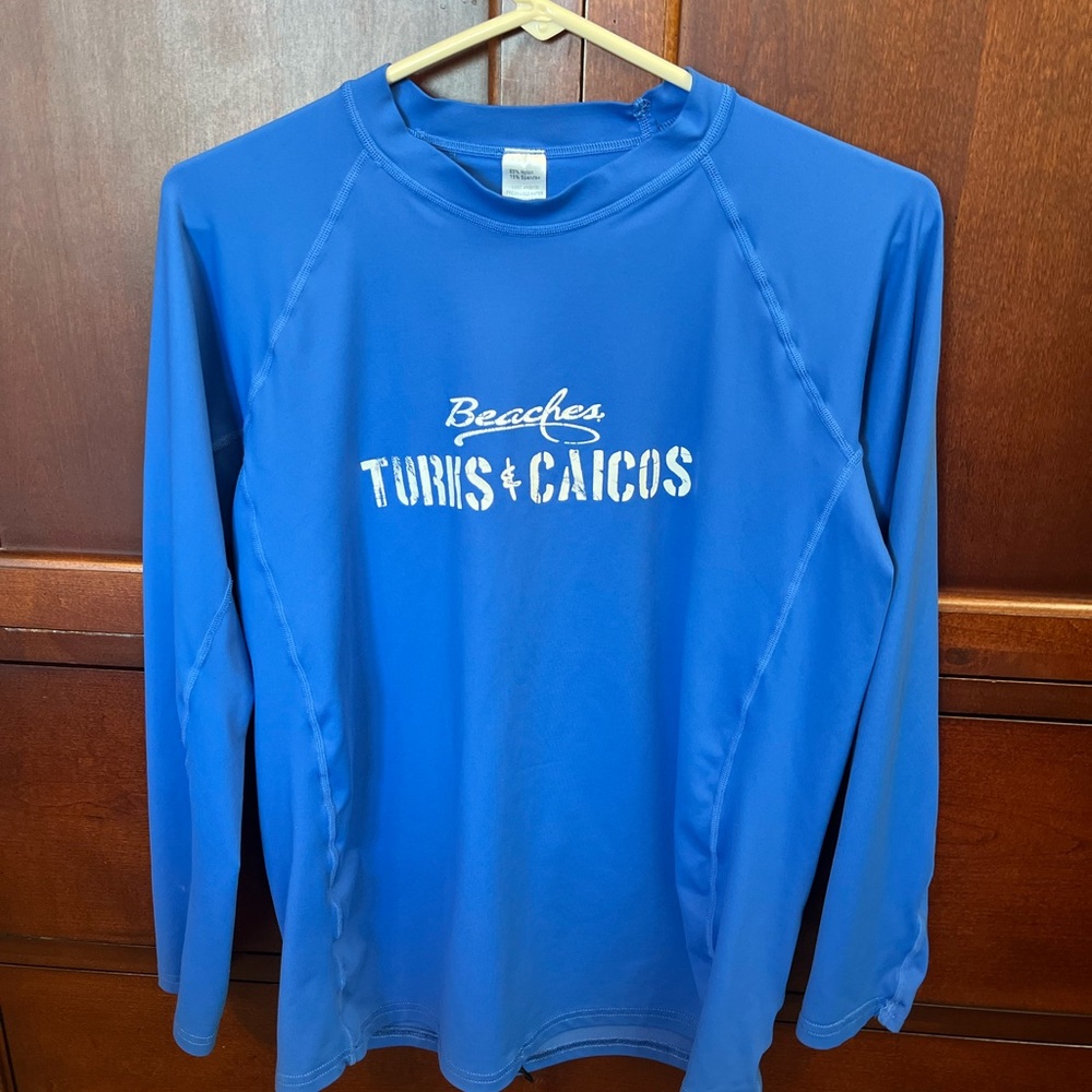 Blue Beaches Turks & Caicos Long Sleeve Shirt